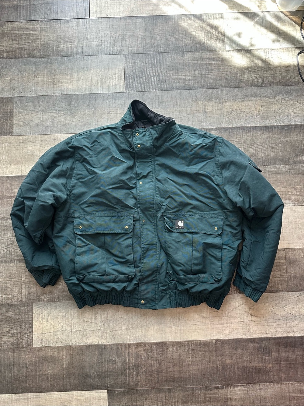 Carhartt Men’s Teal Green Puffer Jacket